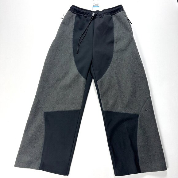 Nike Tech Boreas Pants Oversized Straight Leg Open Hem Sz M NWT IB3365-010
